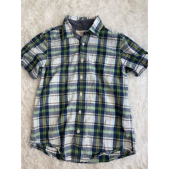 Tucker & Tate Boys Sz. 10/12 Plaid Button Down Top. Soft, Grt. Quality - Picture 4 of 10
